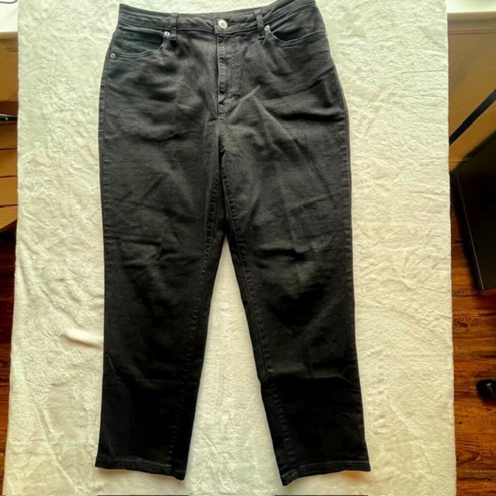 No Boundaries Dark Black Cropped  Jeans- Size 13